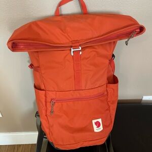 Fjallraven Orange Backpack
